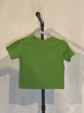 Thereabouts Kids Bright Green Pocket T‑Shirt Size XS 4/5